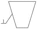 A secondary concentrator and a high-power concentrating solar module using the concentrator and its assembly method