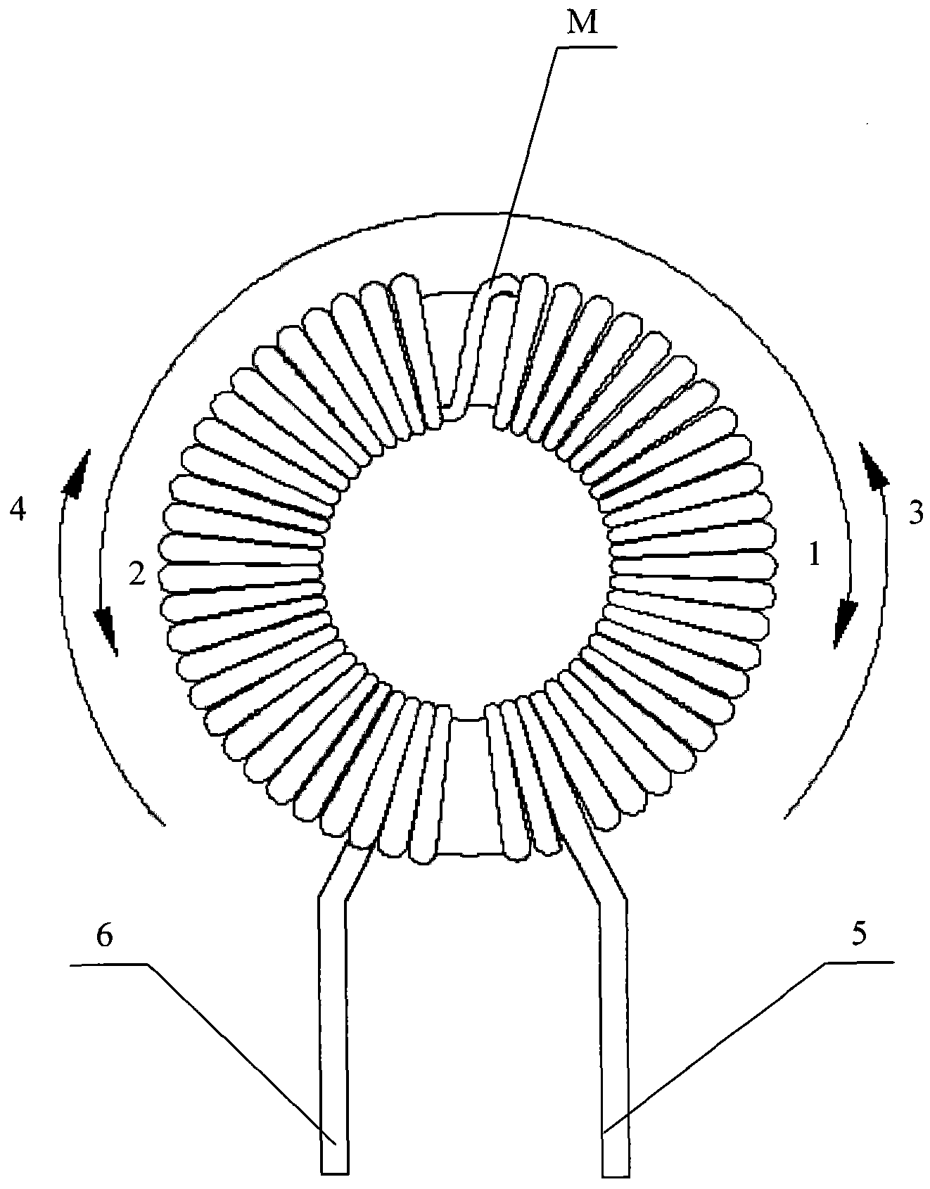 Inductance element, power factor correction circuit and switch power supply