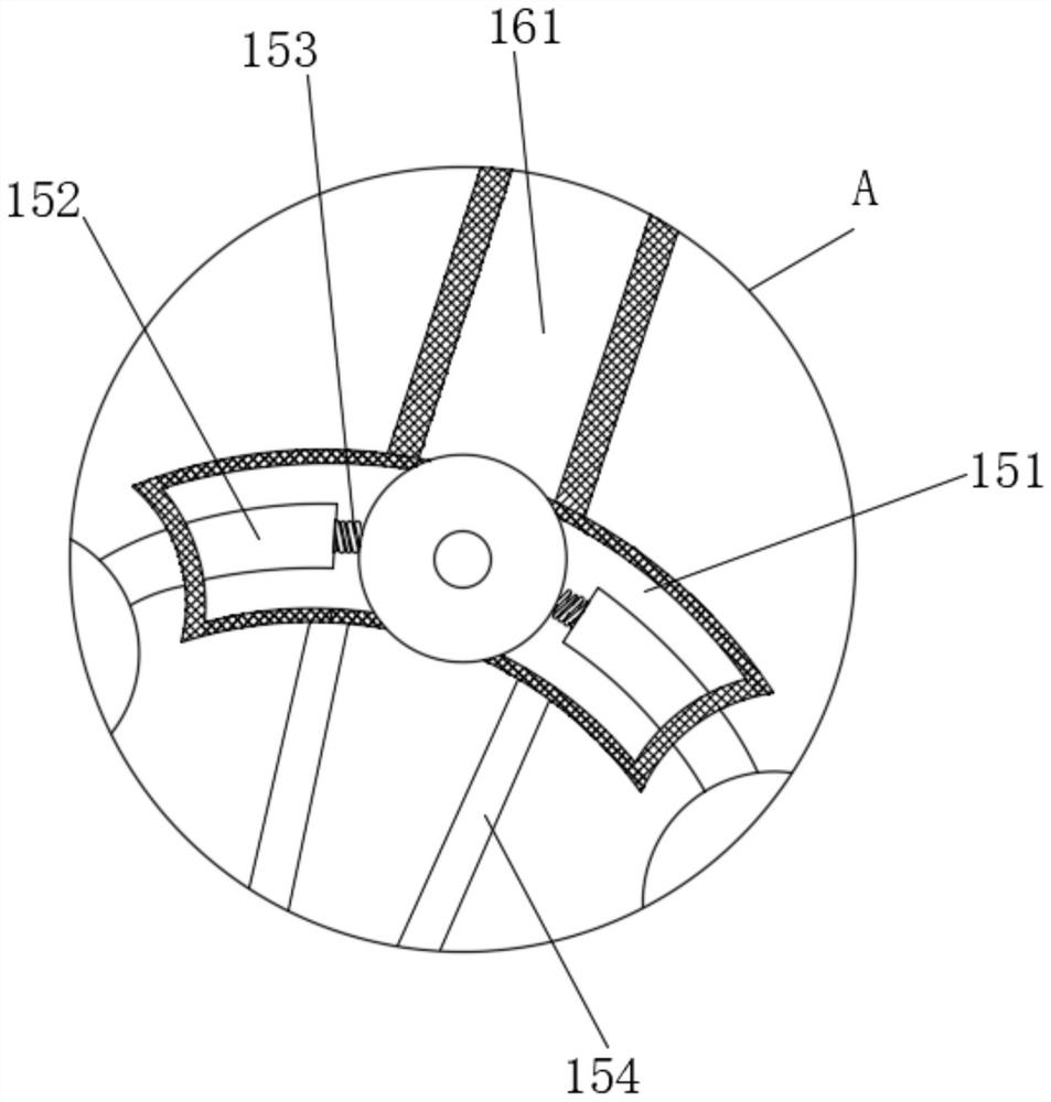 Pipeline inner wall cleaning device based on water conservancy construction