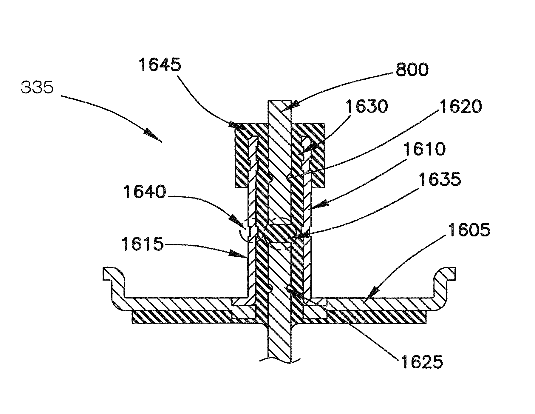 End cover assembly for an electrochemical cell