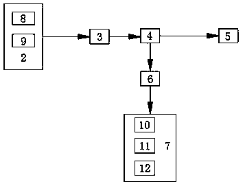 Gas explosion suppression device for mining pipe