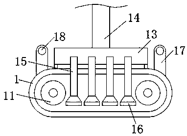 Gas explosion suppression device for mining pipe