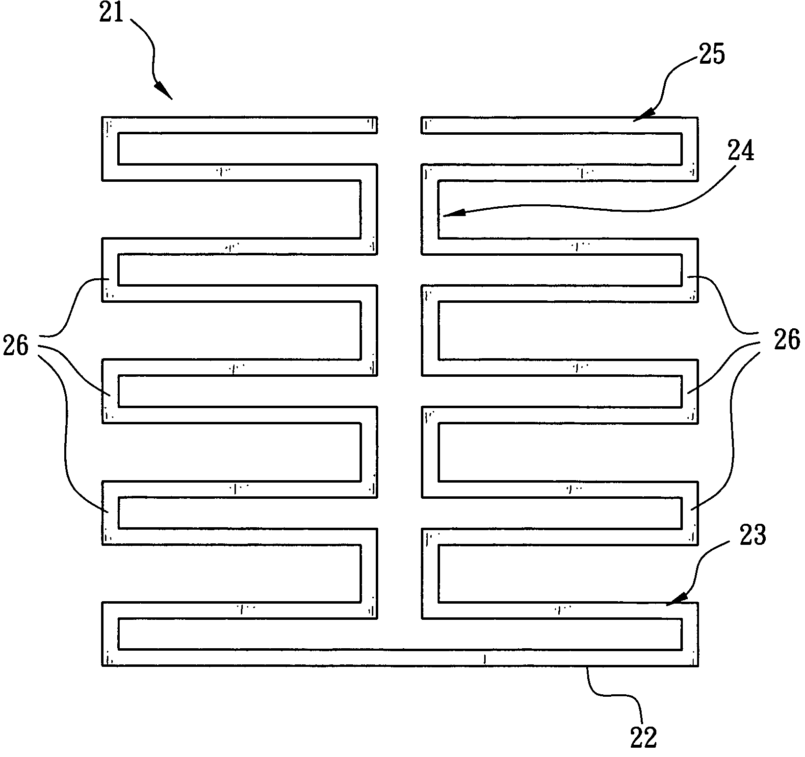 Cooling element for eliminating electromagnetic noise