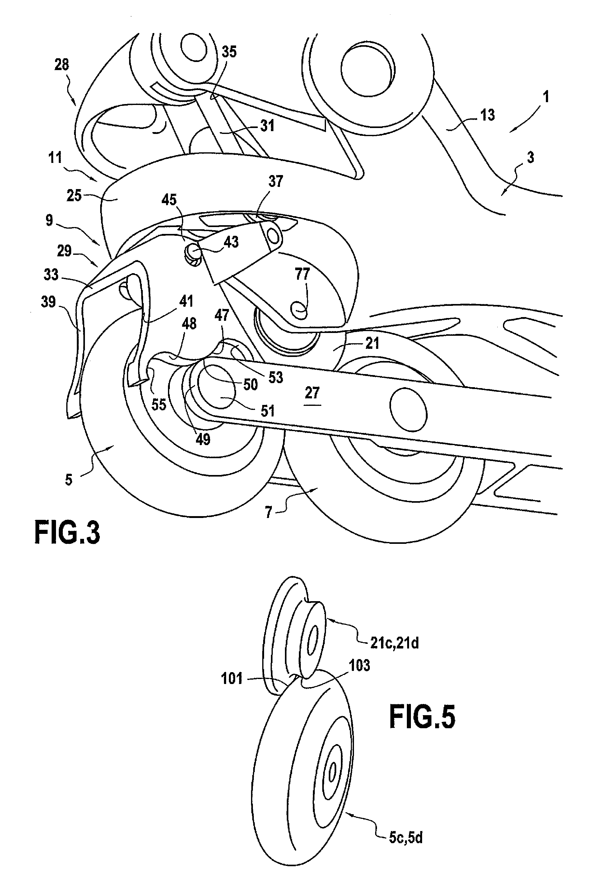 Roller skate braking system