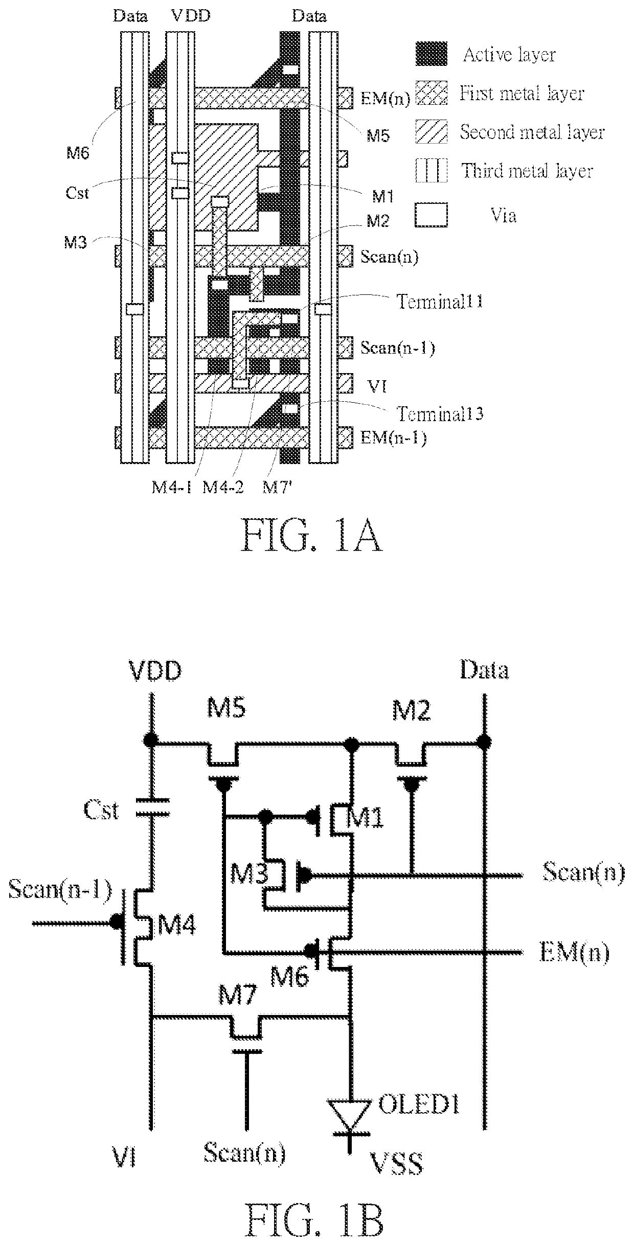 Pixel compensation circuit and OLED display device