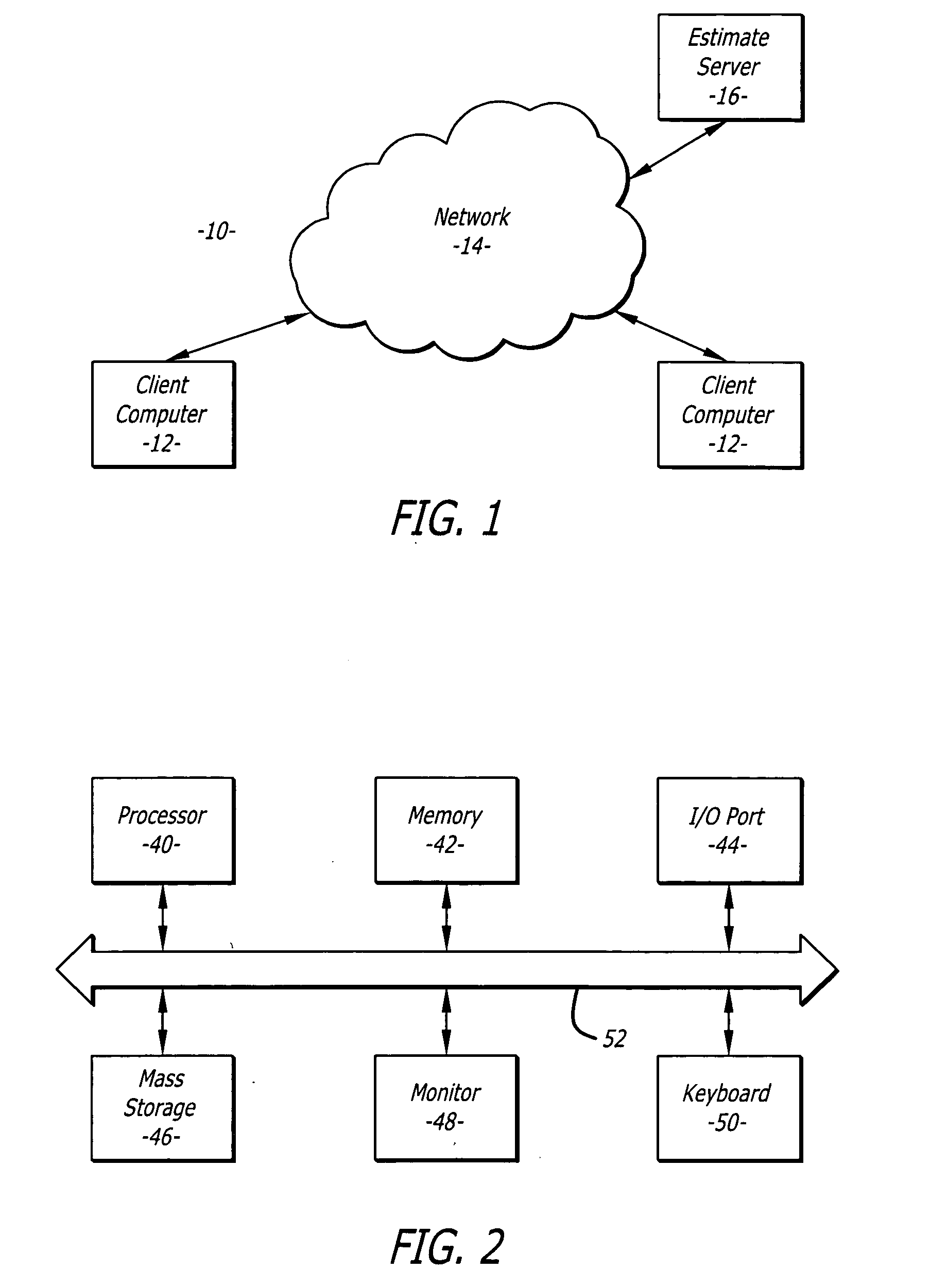 Web based repair cost estimating system