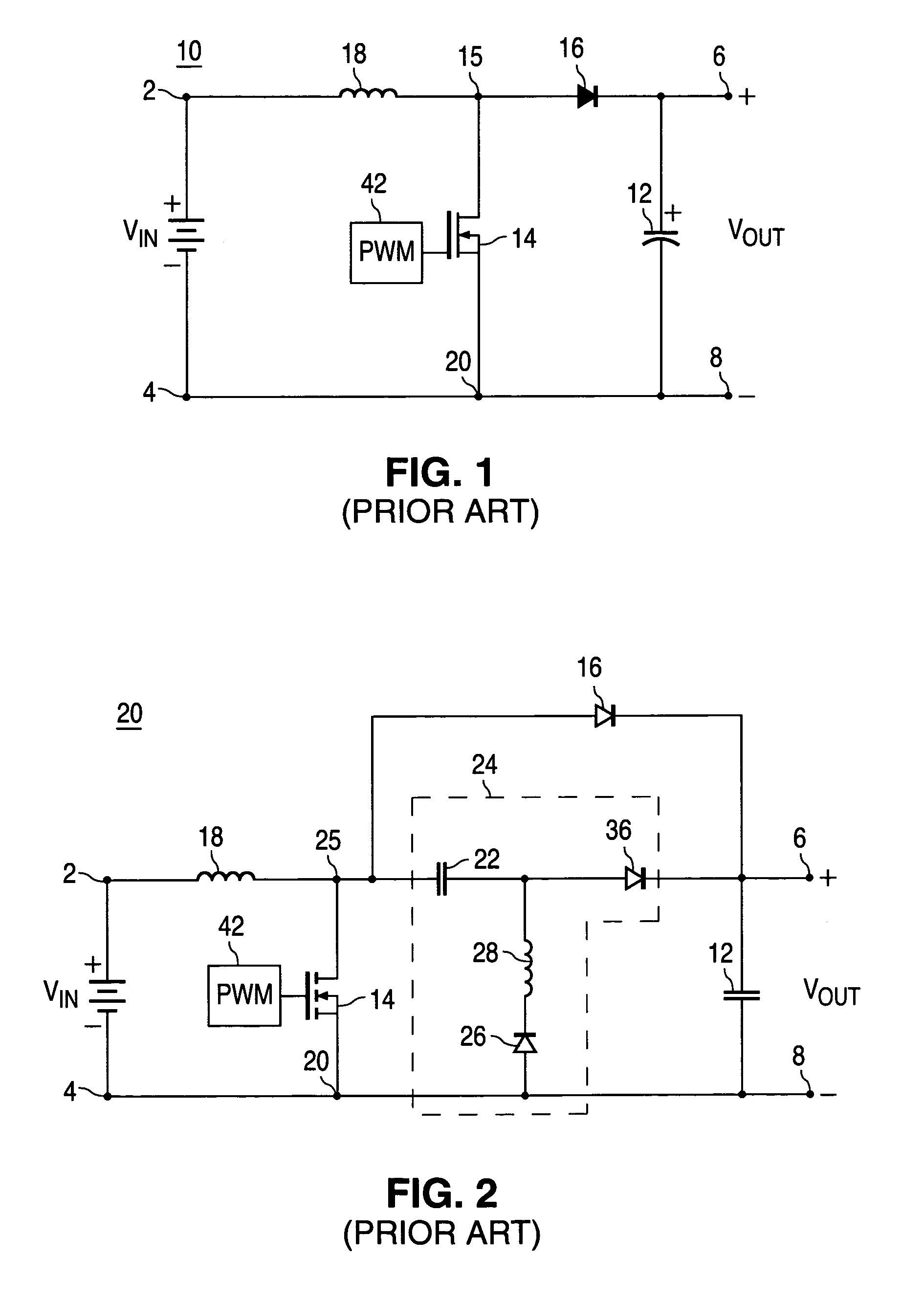 Two stage boost converter topology