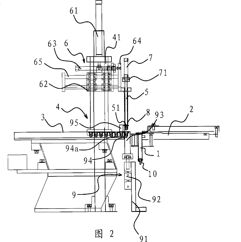 Syringe fitting assembling device for safety self-destructing syringe assembling machine