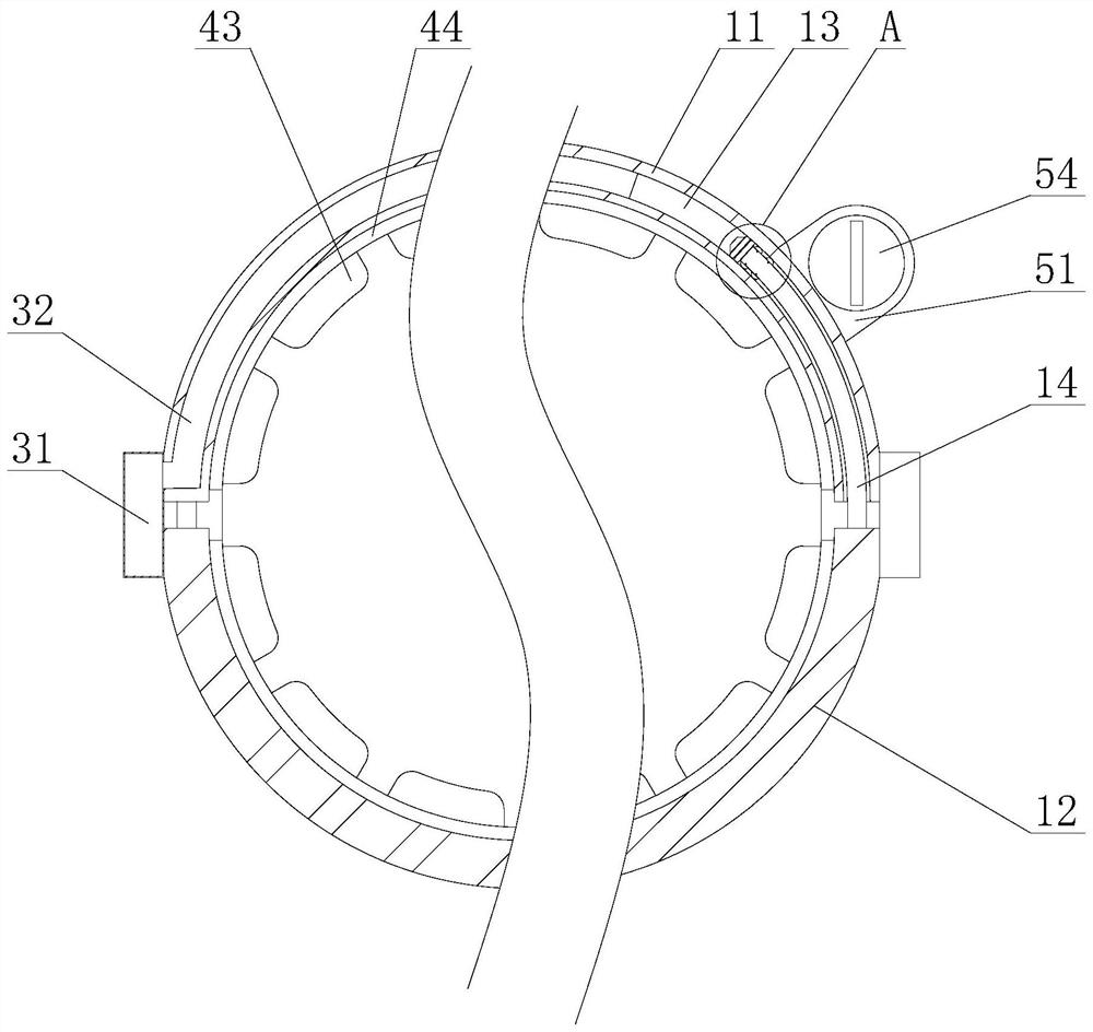 Reserved needle fixing device for hand of child