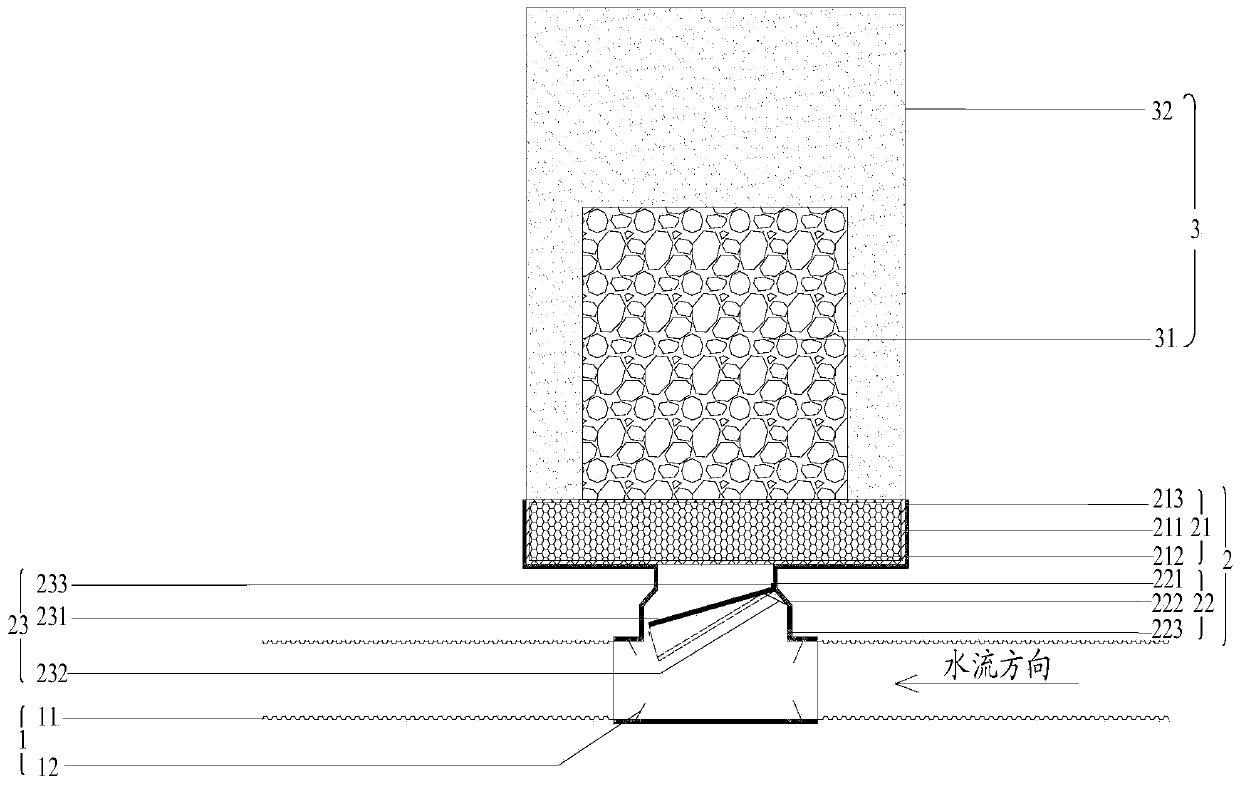 Waterlogging controlling and reducing device