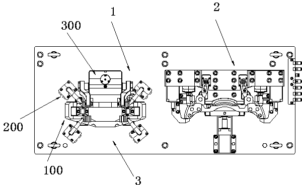 Fixture used for milling and boring support