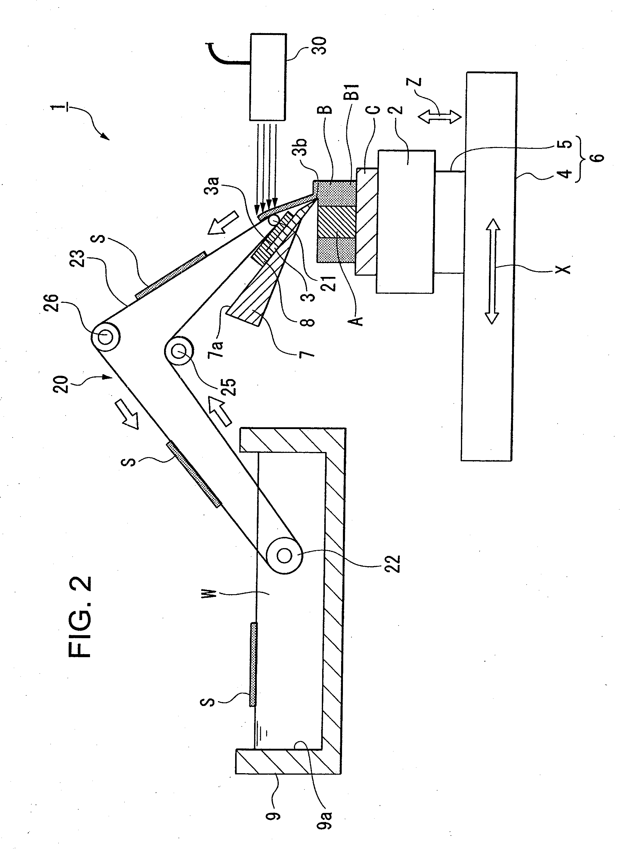 Thin-section conveyor apparatus, thin-section scooping tool, and method for transporting thin sections