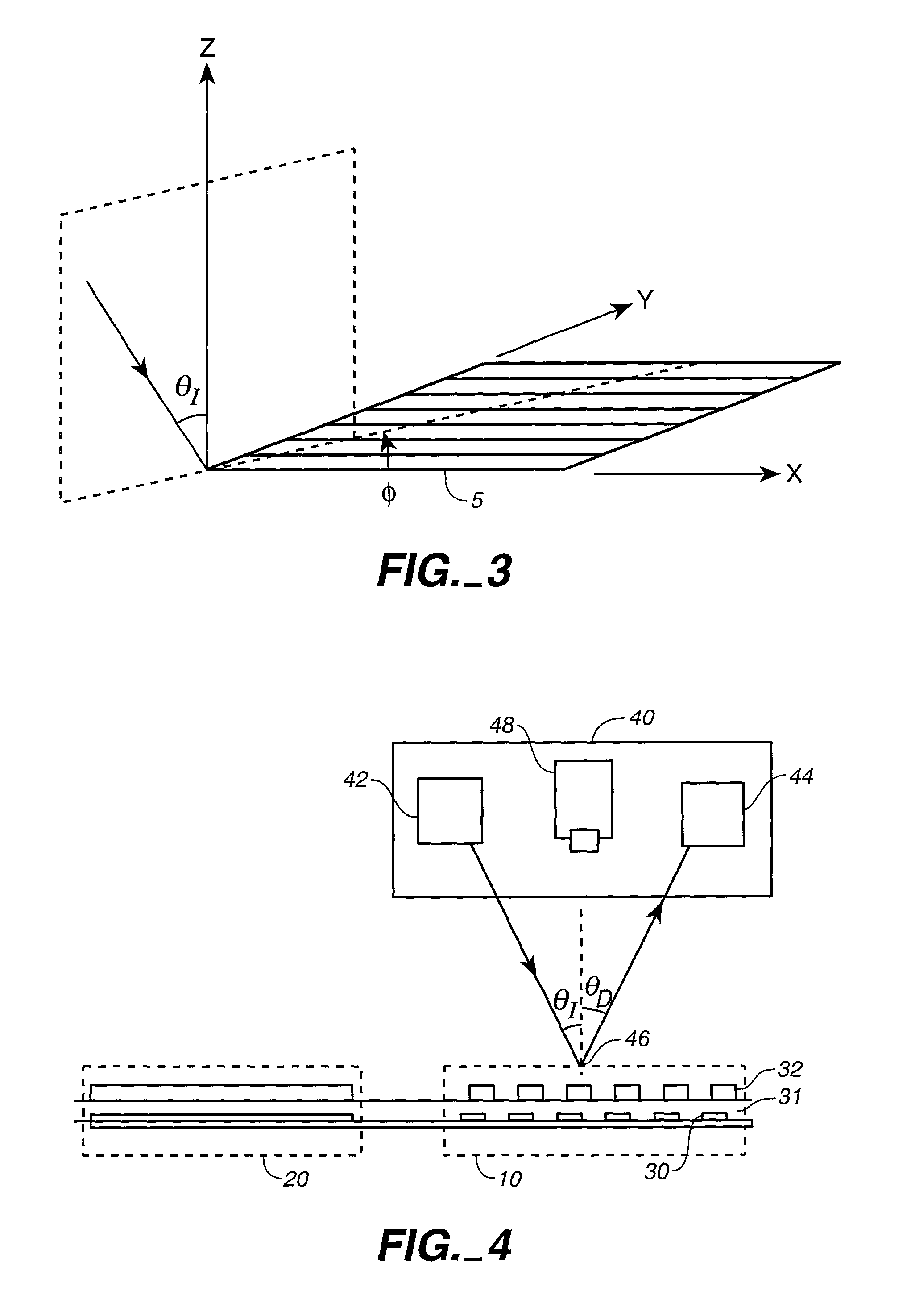 Overlay alignment metrology using diffraction gratings