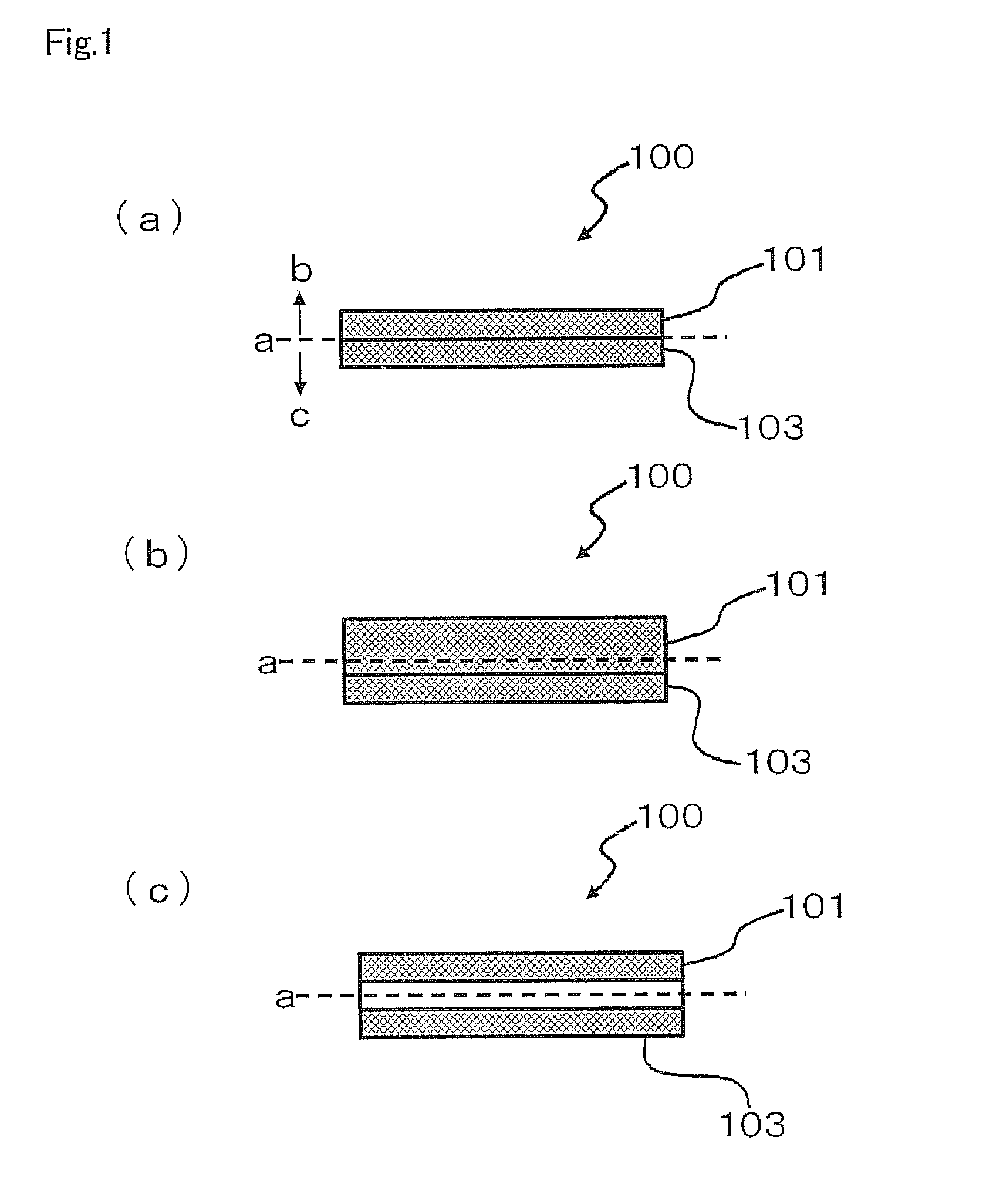 Laminated body, circuit board including laminated body, semiconductor package and process for manufacturing laminated body