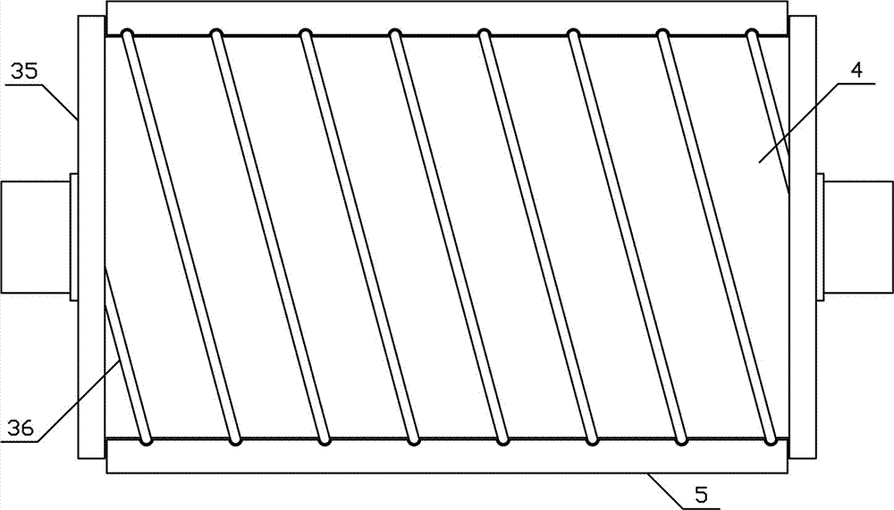 Beanpod shelling device