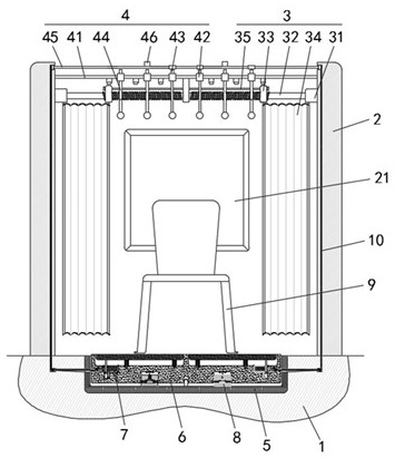 Children psychological test evaluation method and display mechanism thereof