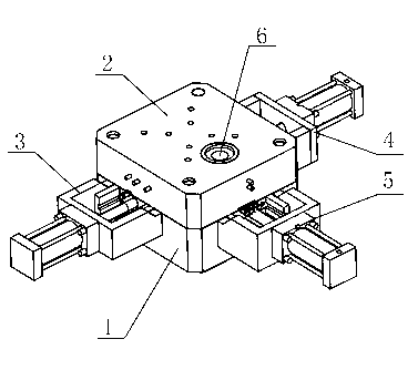 Die-casting die for pump bodies