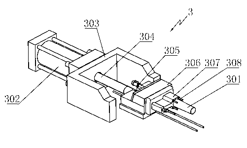 Die-casting die for pump bodies