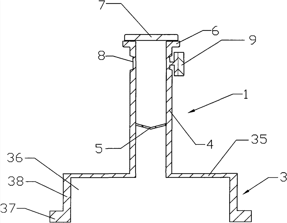 Transfusion container sealing cover with side-pull type transfusion pipe