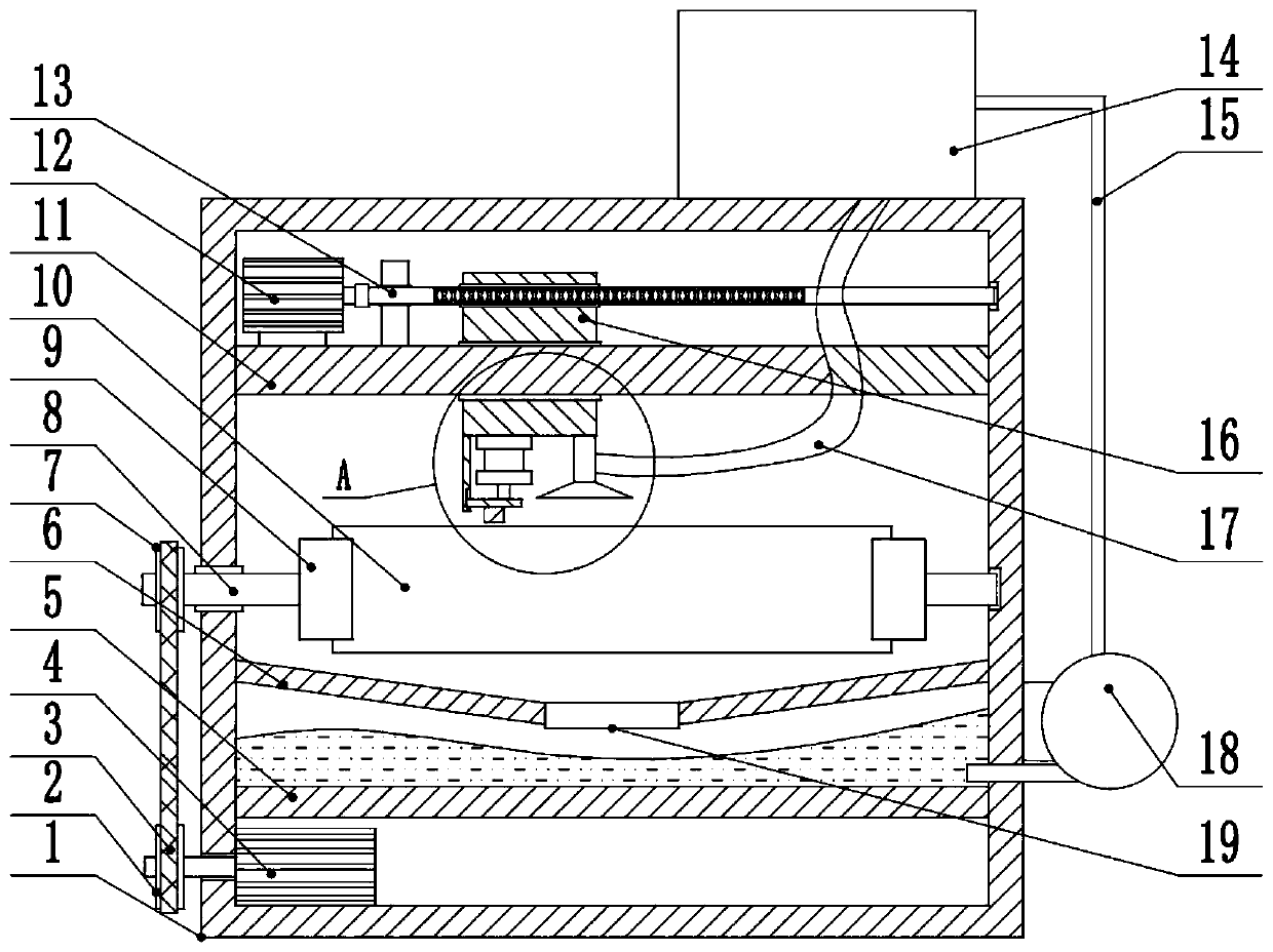 Intelligent environmental-friendly spraying line for combined multi-functional individual comprehensive training device