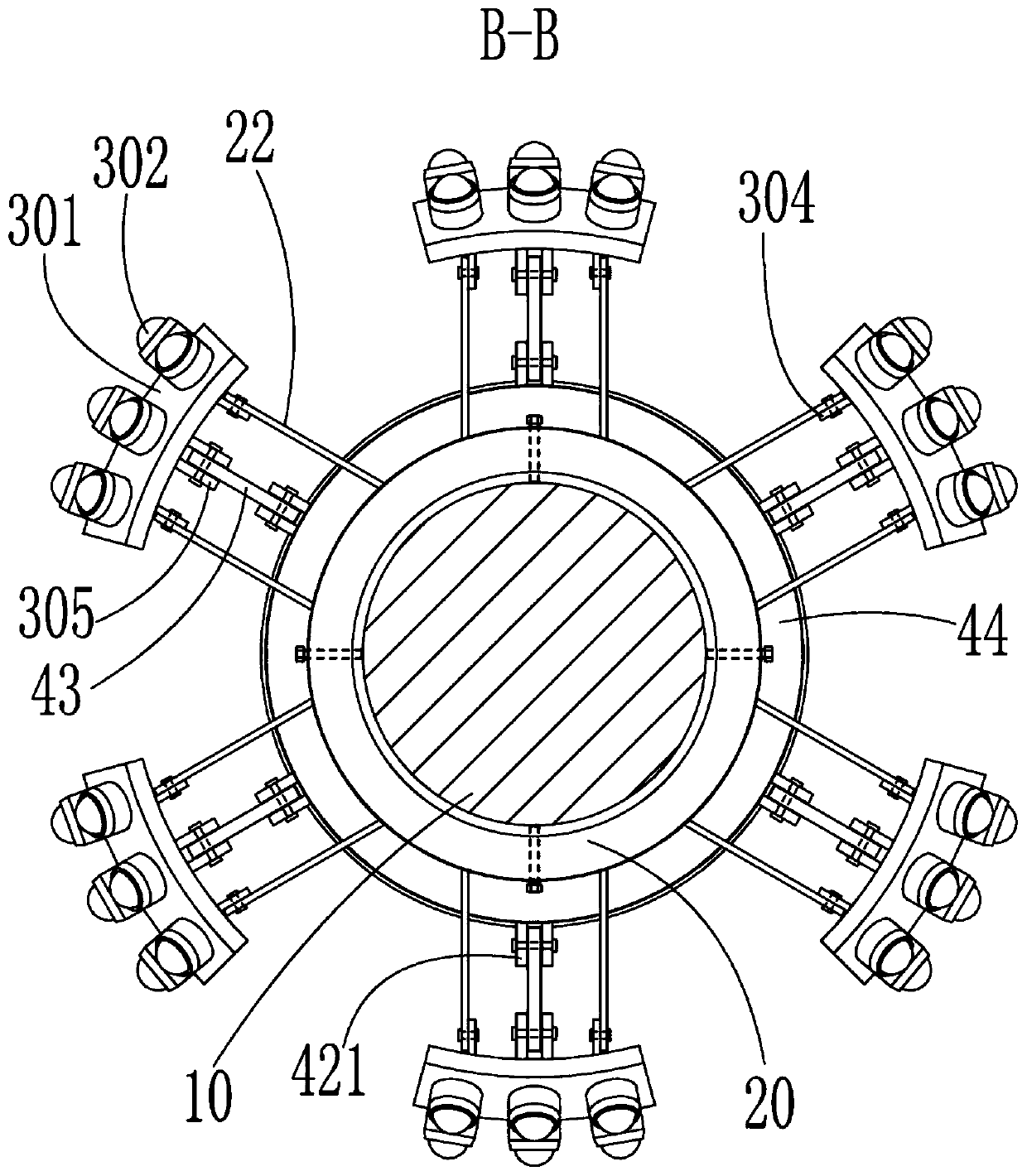 Ultra-deep horizontal drilling equipment with righting function