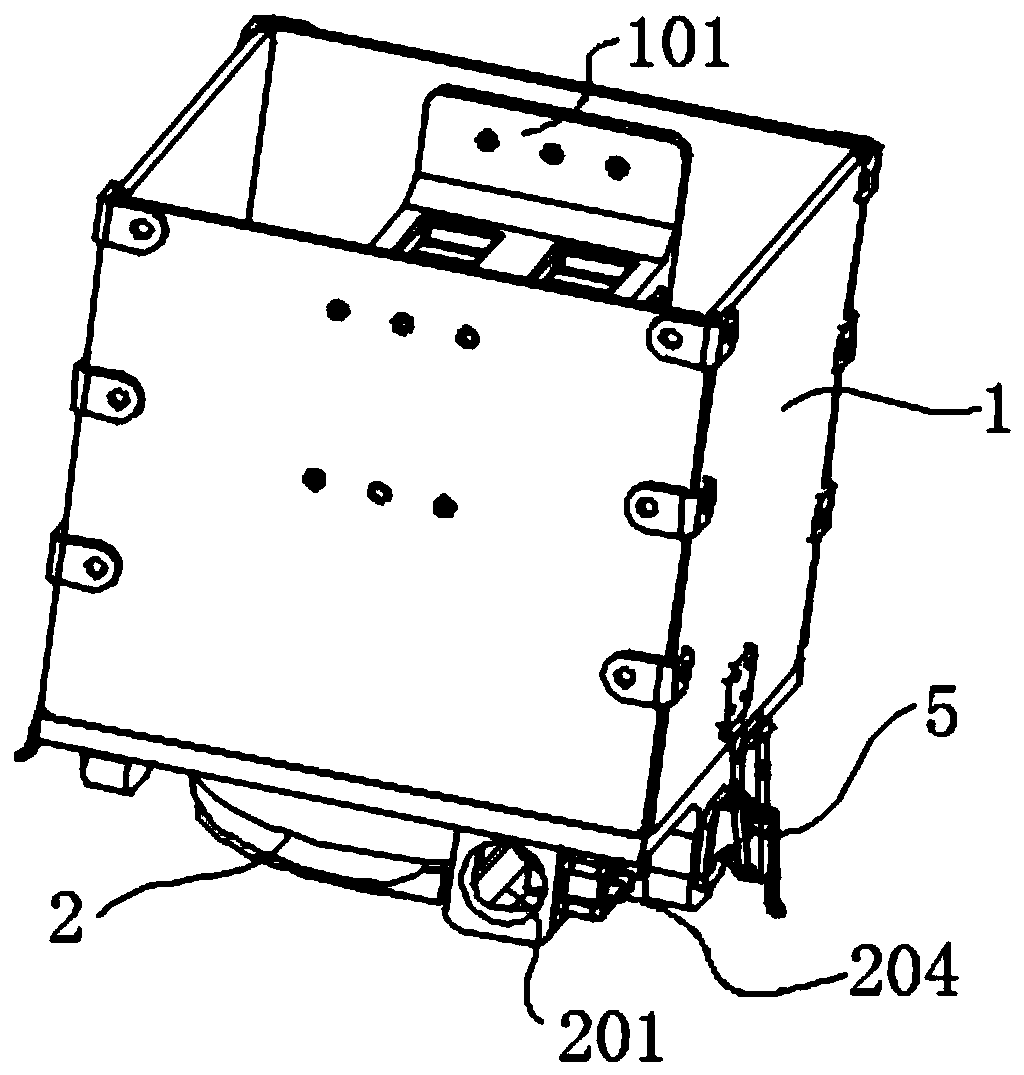 Spherical material storage and output device with detachable base plate