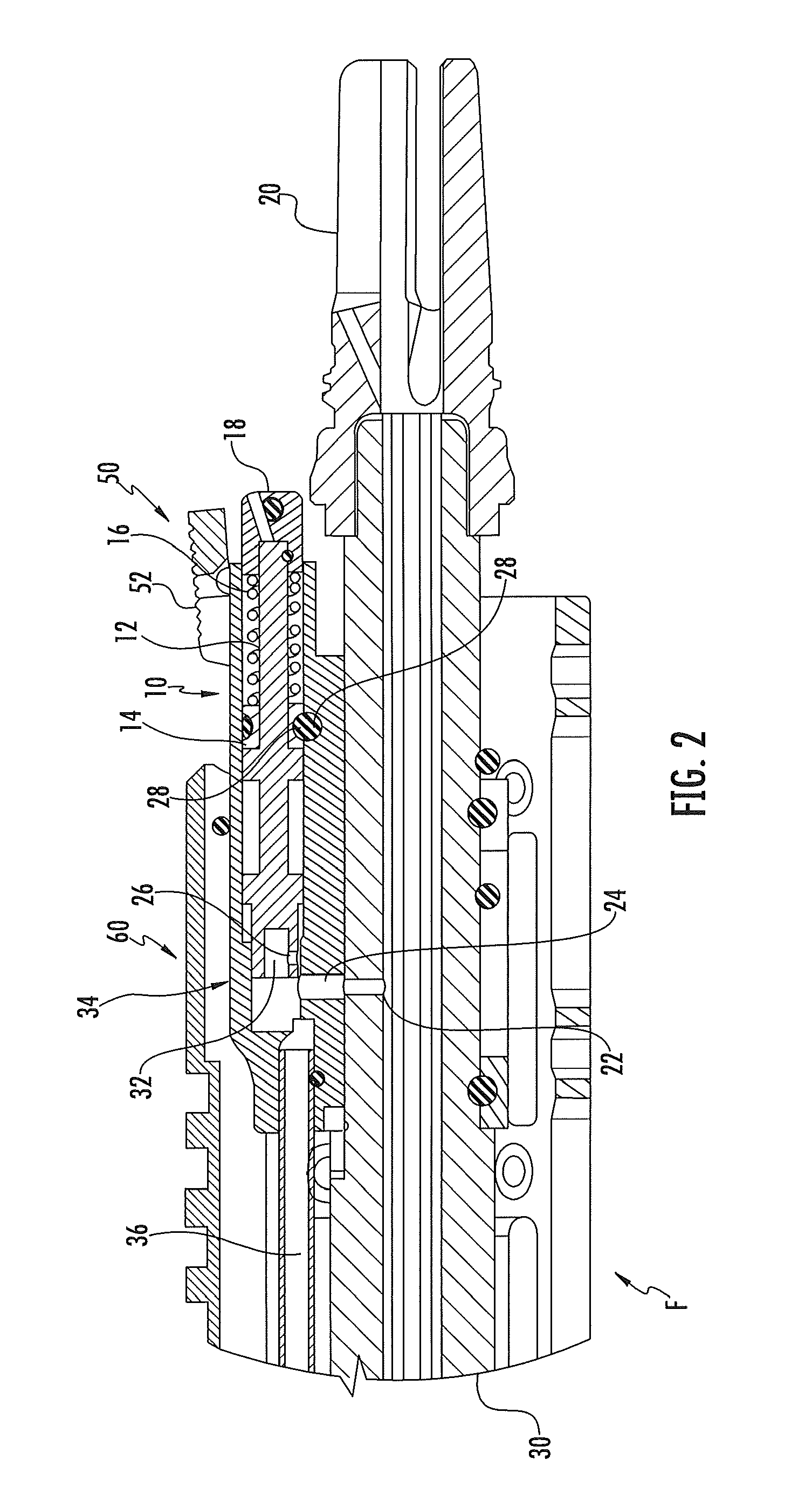 Auto regulating gas system for supressed weapons