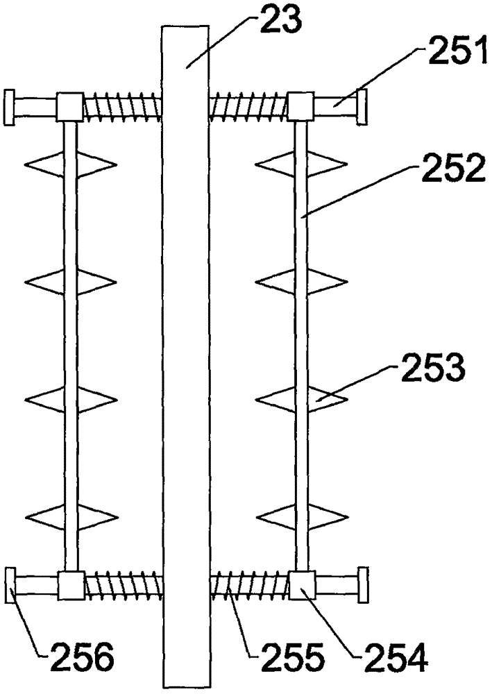 Water-conservancy dredging equipment with follow-up sludge treatment function