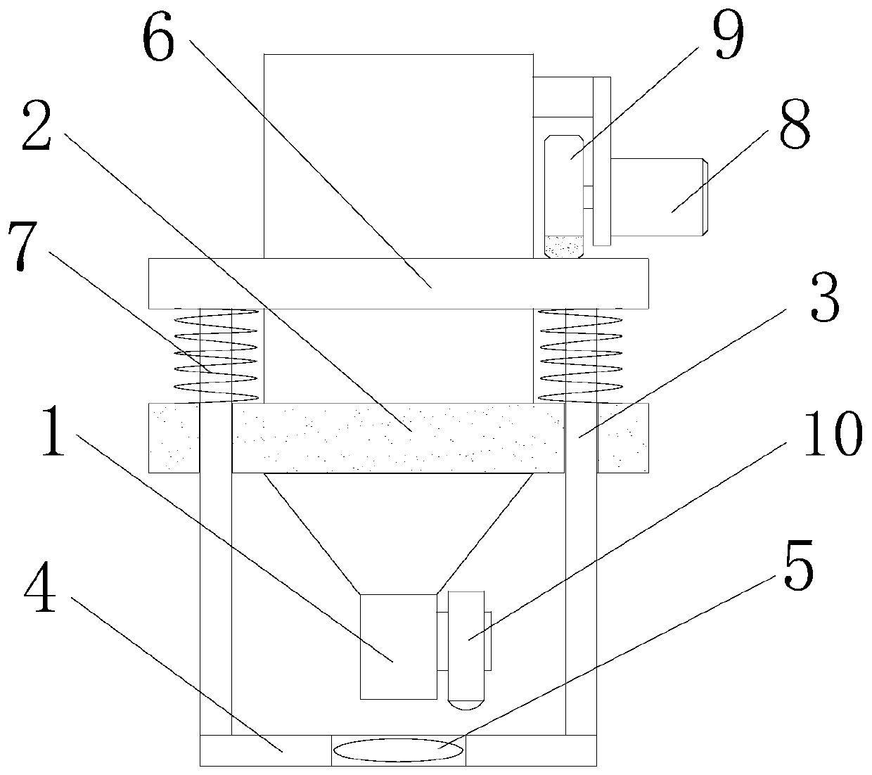 High-precision laser cutting device