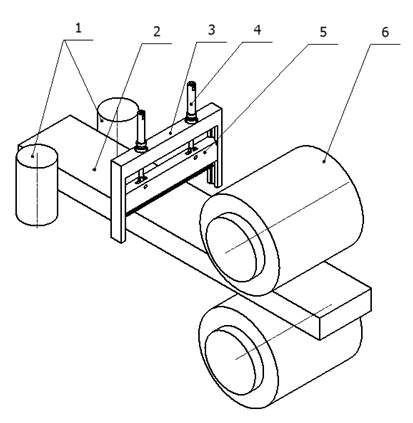 Method and device for removing surface scale of copper and copper alloy ingot before rolling