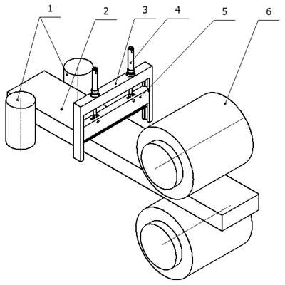 Method and device for removing surface scale of copper and copper alloy ingot before rolling