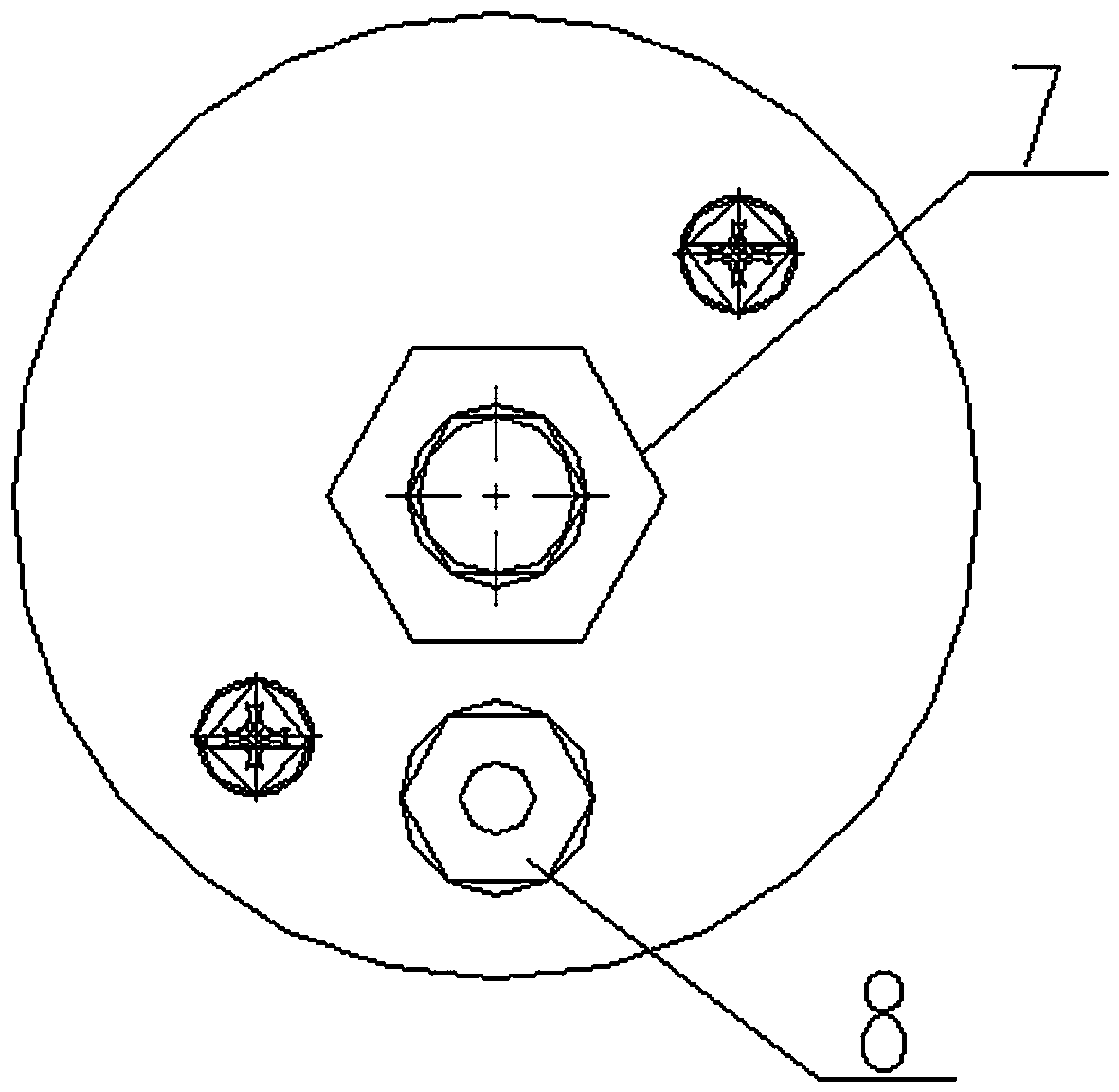 Insulating blocking head with sensing function