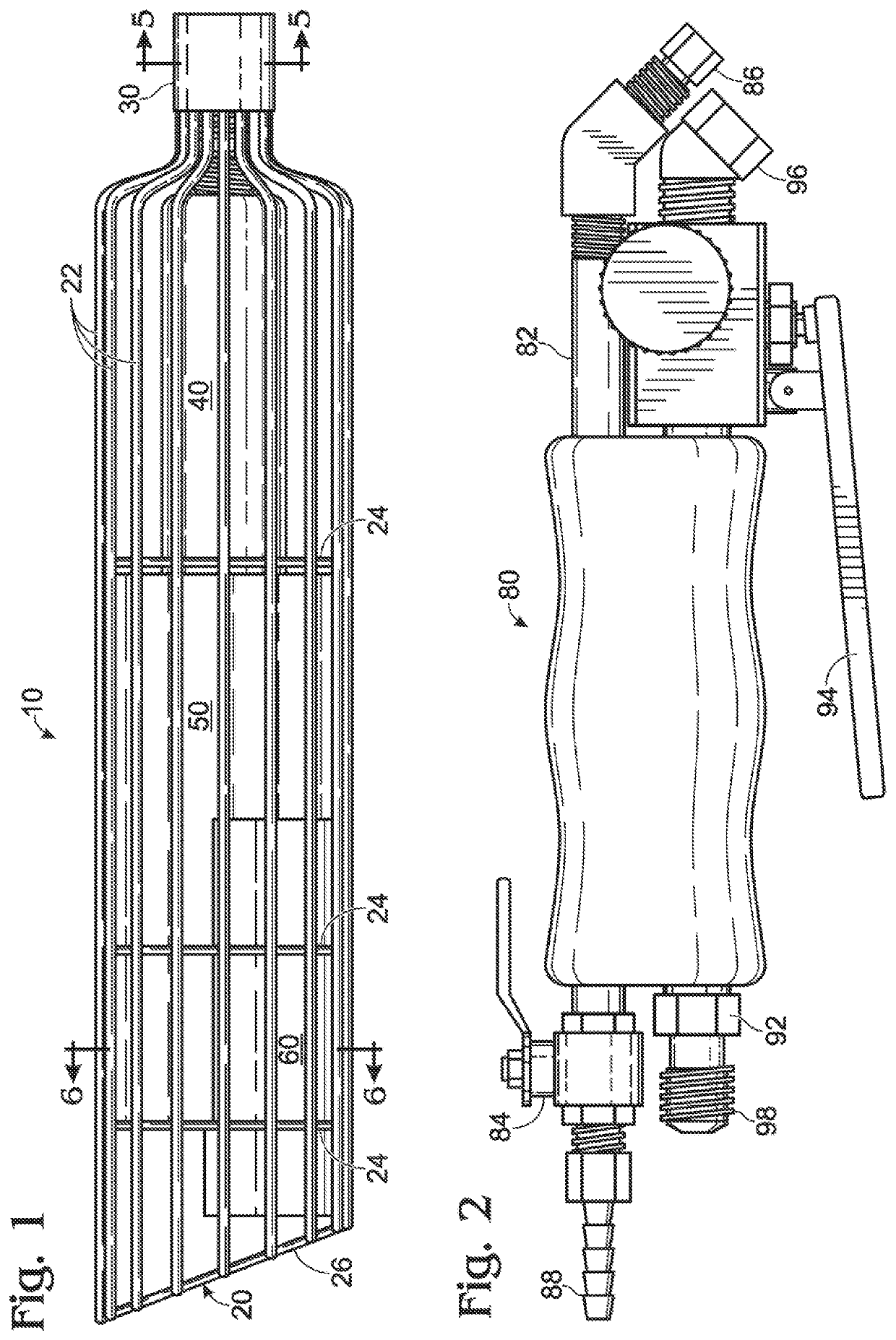 Open flame control system for weed control