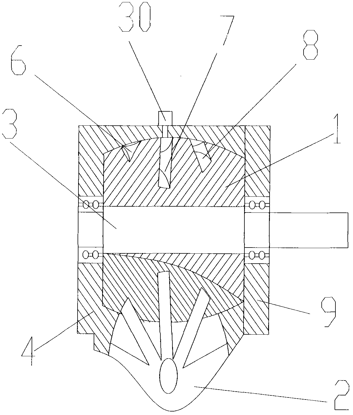 Single-screw rod engine and energy converting method thereof