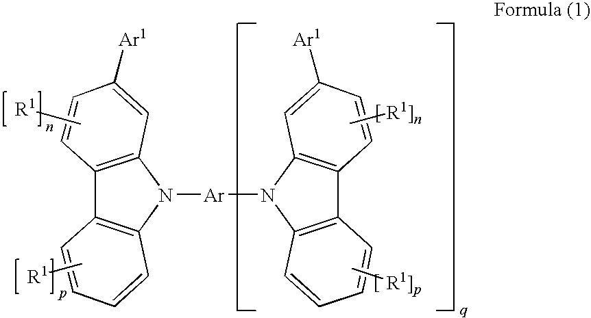 Carbazole derivatives for organic electroluminescent devices