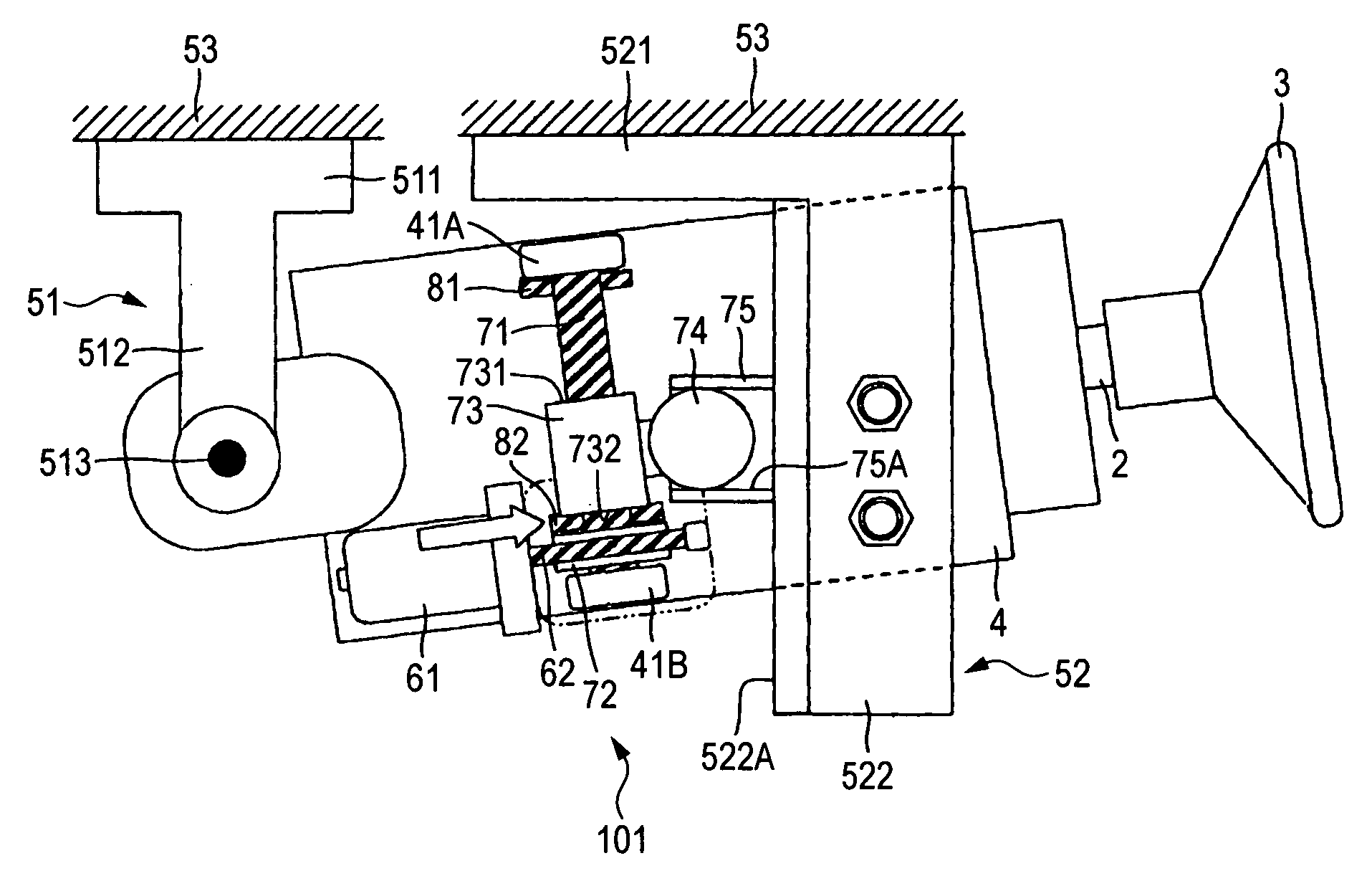 Electric steering device