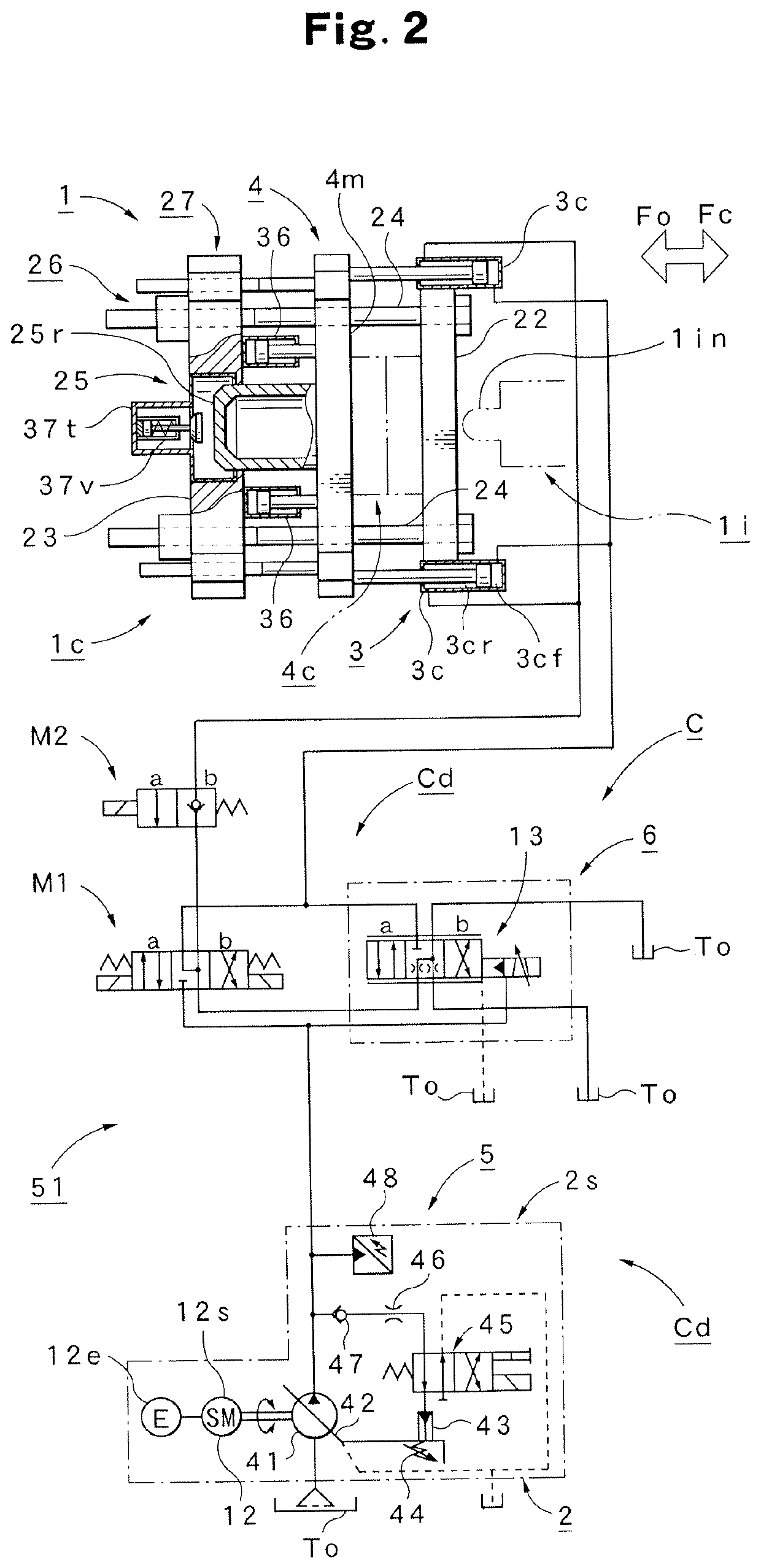 Control method and drive control apparatus of hydraulic injection molding machine