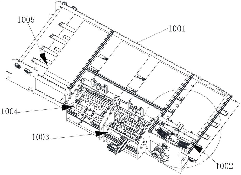 Full-automatic intelligent opening circling all-in-one machine