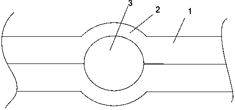 Fuel cell cooling fin