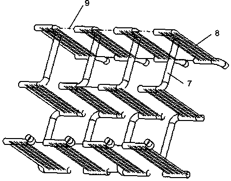 Fuel cell cooling fin