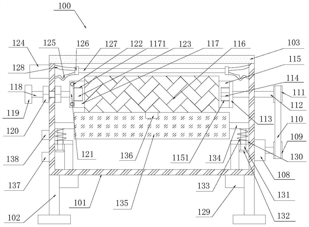 Design drawing winding device for design