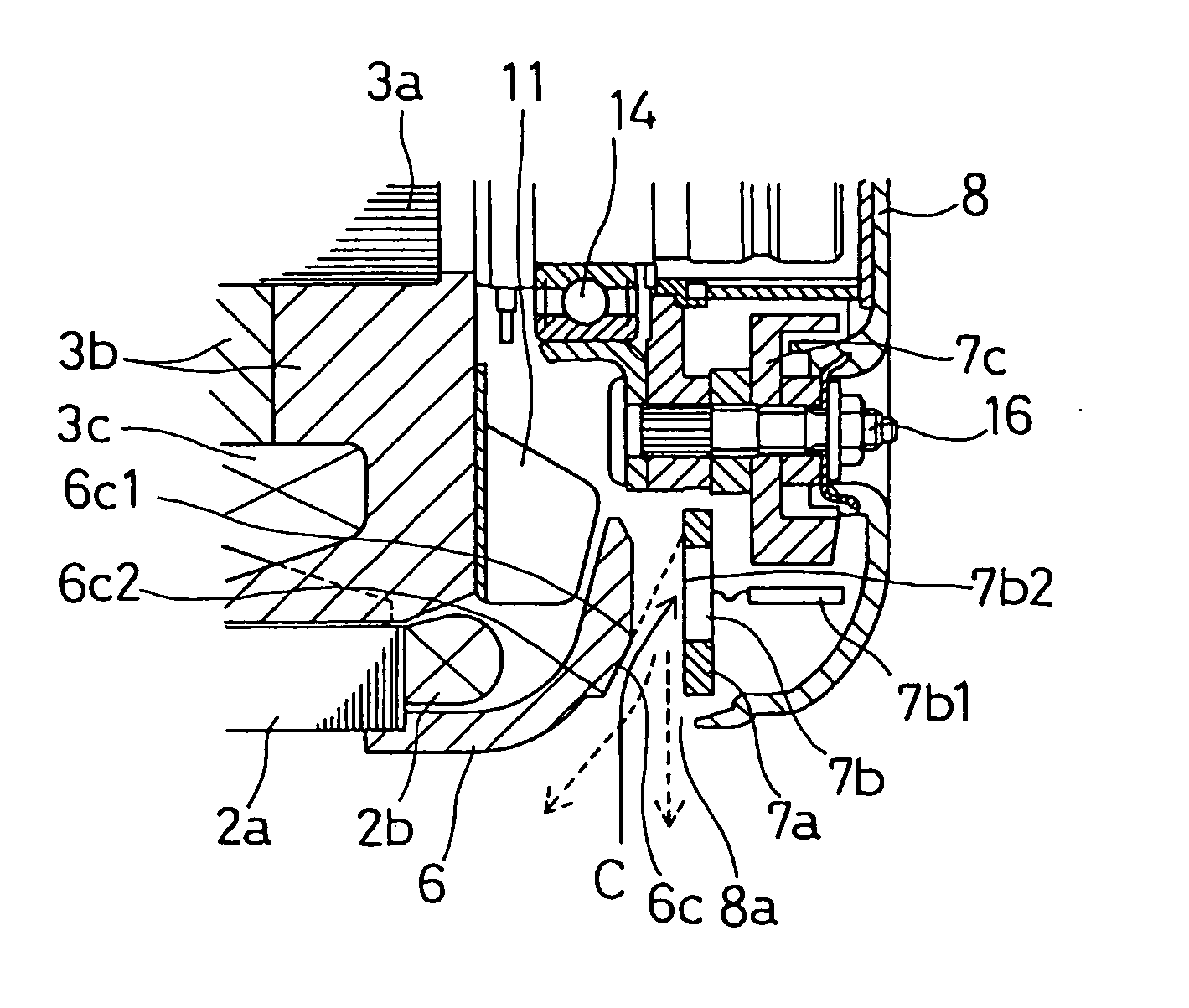 AC generator for vehicle