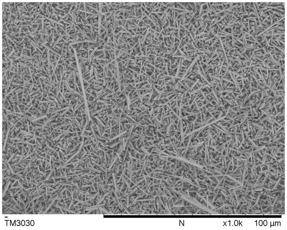 A kind of preparation method of rod-shaped purple tungsten