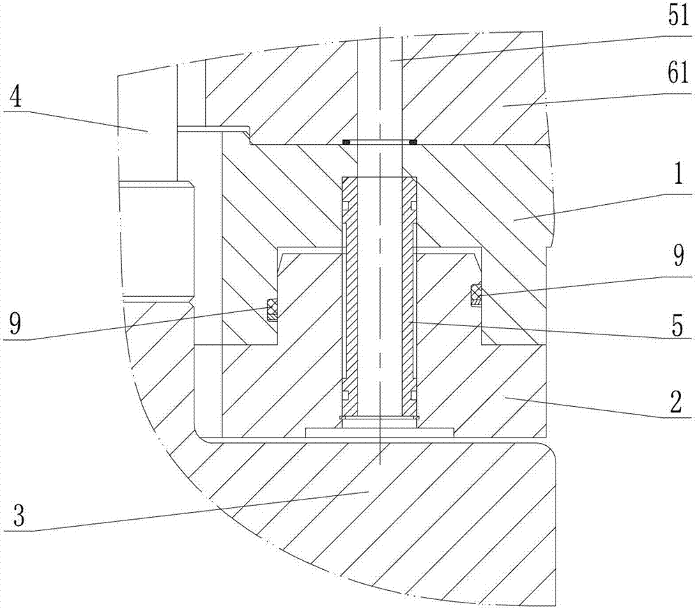 Large-load hydraulic bidirectional loading apparatus