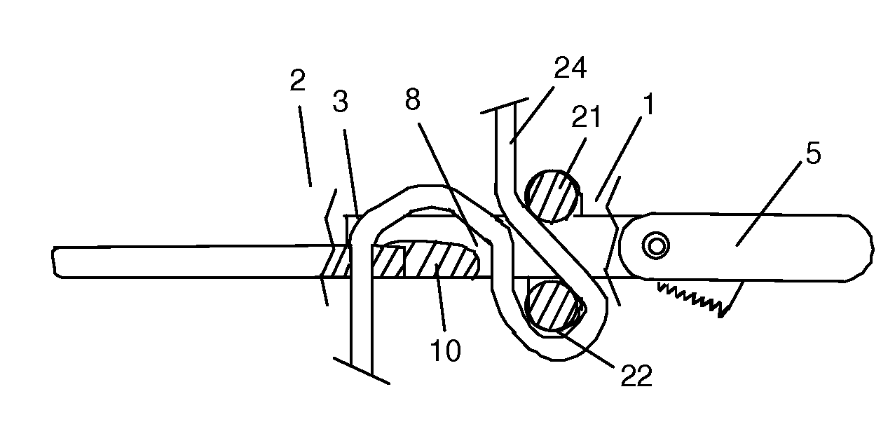 Self-braking descender with panic function