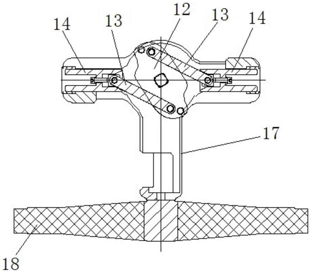 Double-break isolating switch