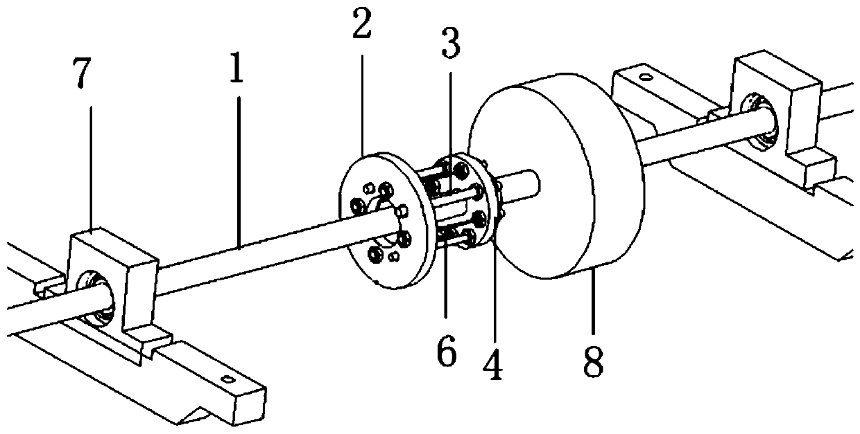 A Nonlinear Vibration Absorber with a Segmented Linear Rod