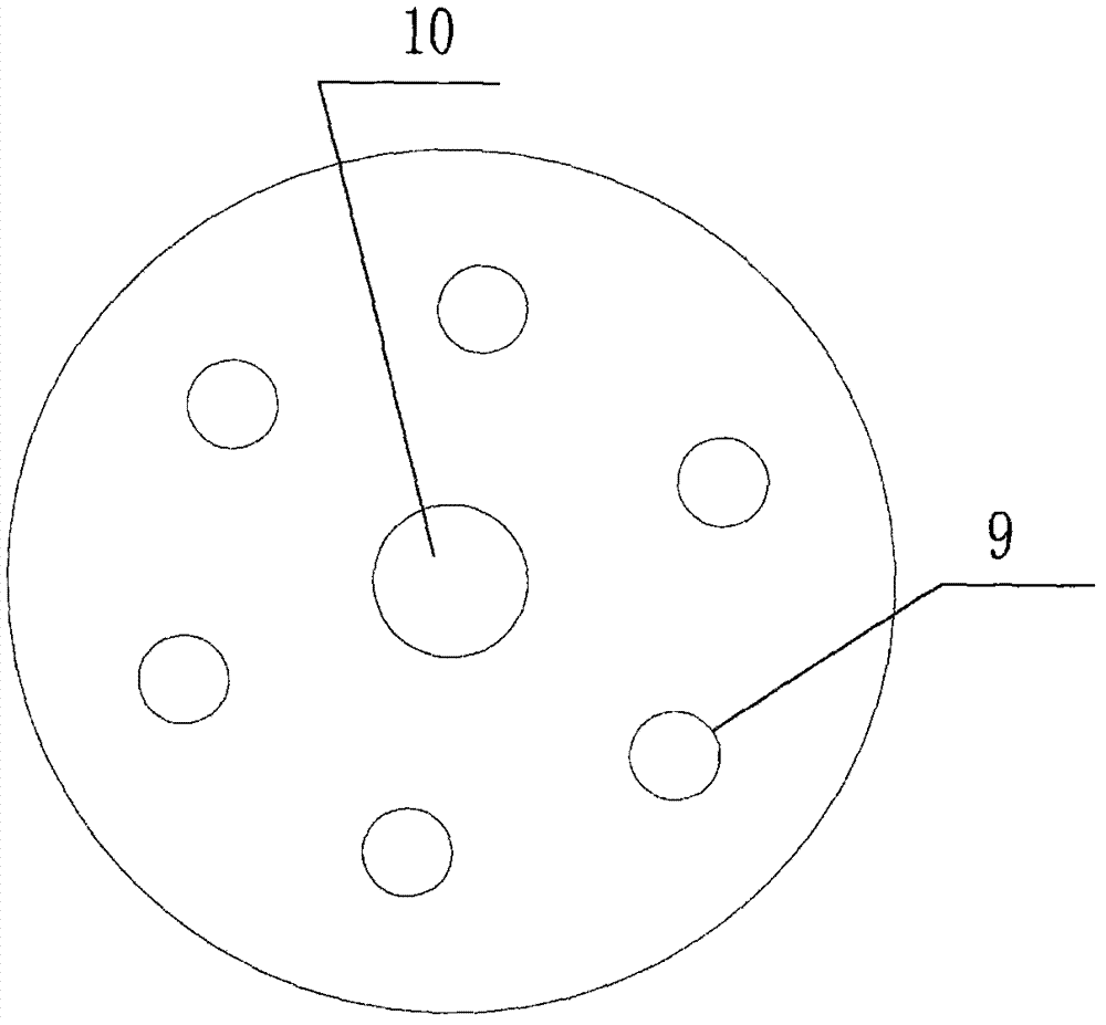 Switch for automatically discharging and resisting scouring