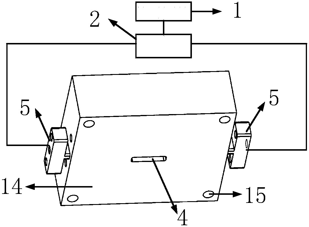 Device for preparing microdroplets based on magnetofluid excitation technology jet breakup