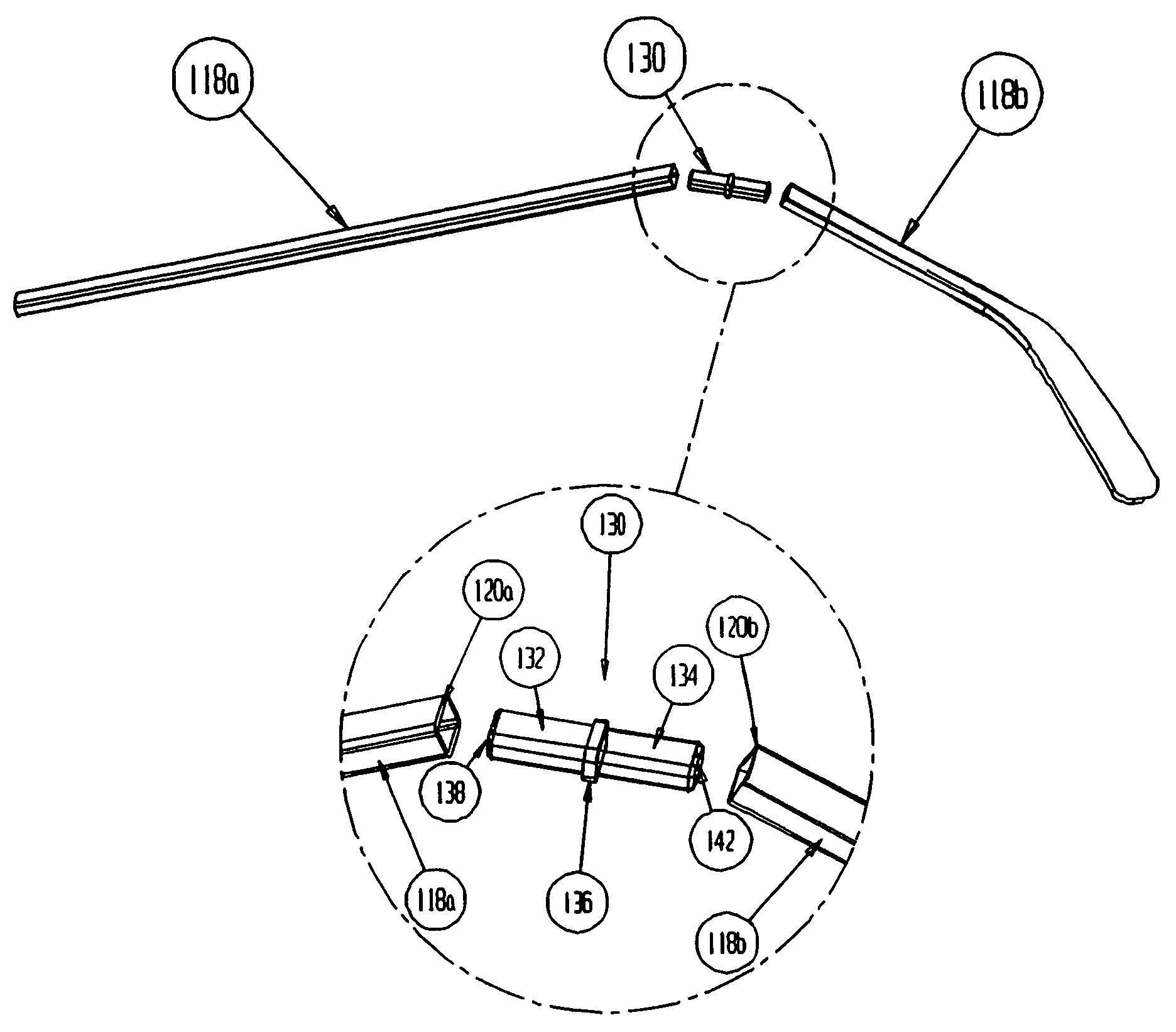 Apparatus and method for repairing a hockey stick shaft